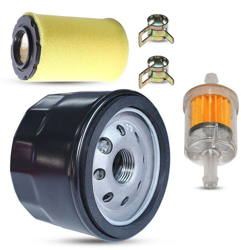 Clamps Air Filter Fuel Filter Lawn Mower Parts 1 Set
