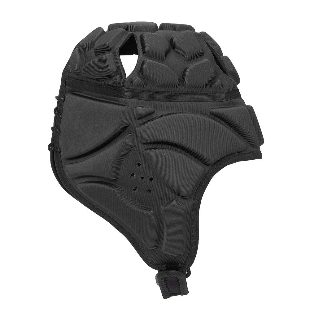 Professioneller Fußball Baseball Sporthelm Rugby Torwart Rollschuhmütze Kopfschutz Schutz Schwarz L