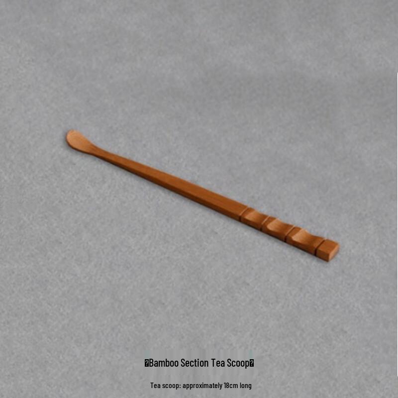 TLAKEHO 8-Piece White Bamboo Tea Ceremony Tool Set