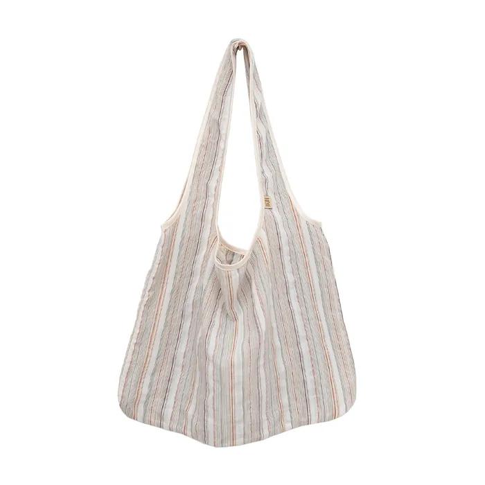 Lace bag(L)_breezy Stripe