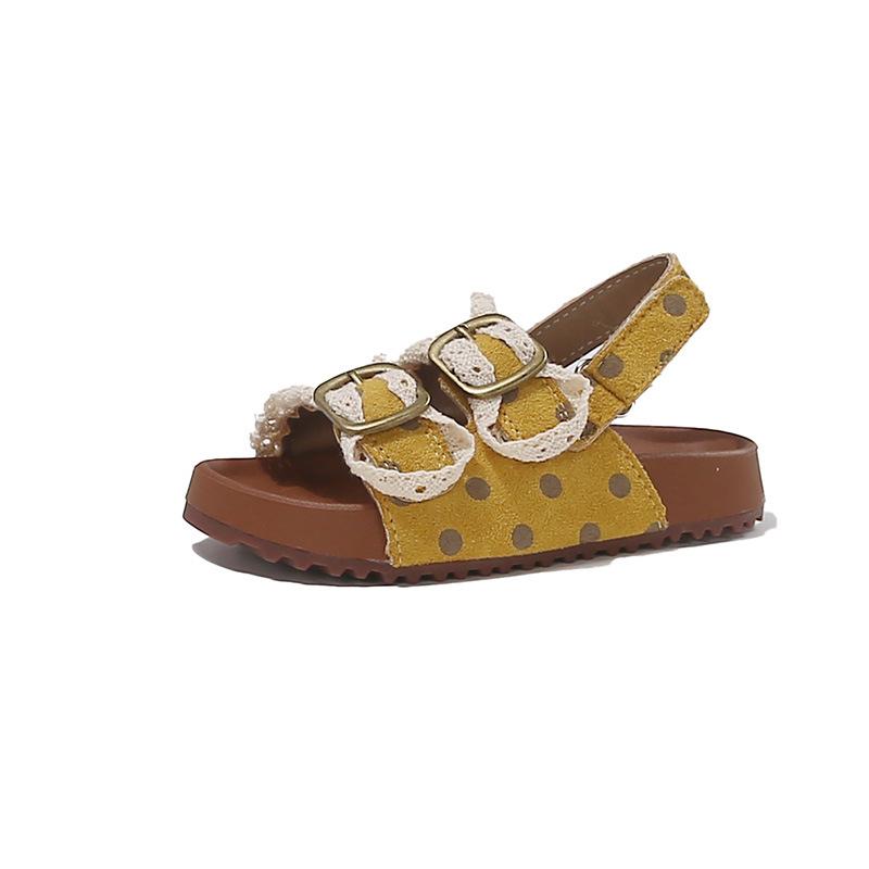 

New Style Girls Sandals - Soft-soled Beach Shoes 25 жовтий