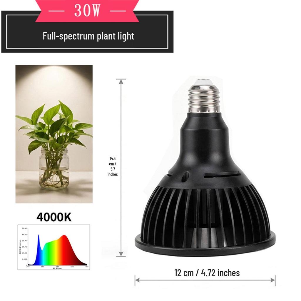 Vollspektrum E27 Sonnenlicht LED Pflanzenlampe für die Pflanzenzucht