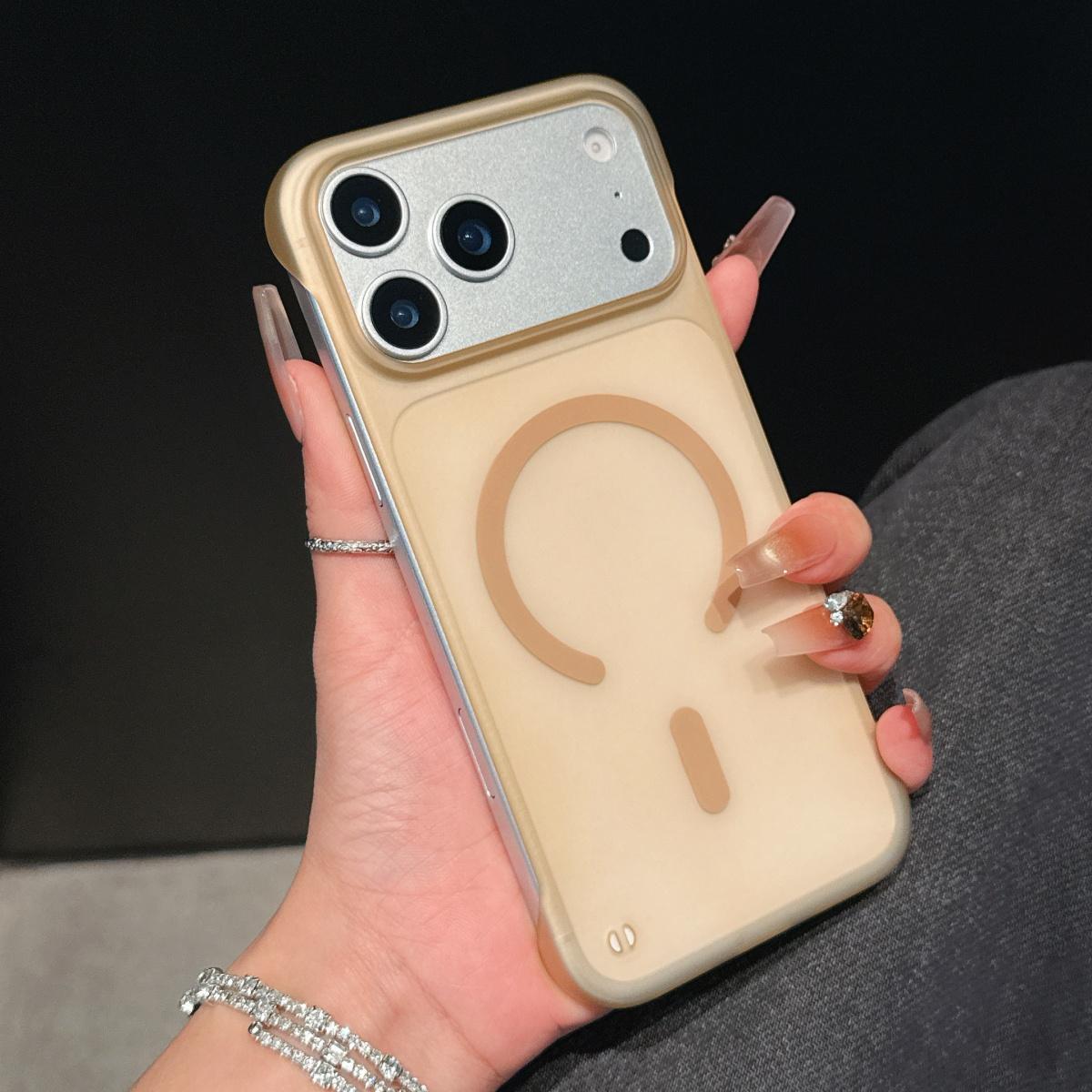 

Slim Frameless Matte Clear For Magsafe Case For For Iphone 17 Air 16 15 14 Plus 13 12 11 Pro Max Wireless Charge Magnetic Hard Funda For iPhone 16 Pro Max