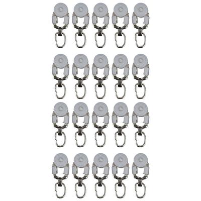 PP Durable Curtain Track Glider Wheel For Smooth Operation Curtain Accessories Curtain Track Wheel