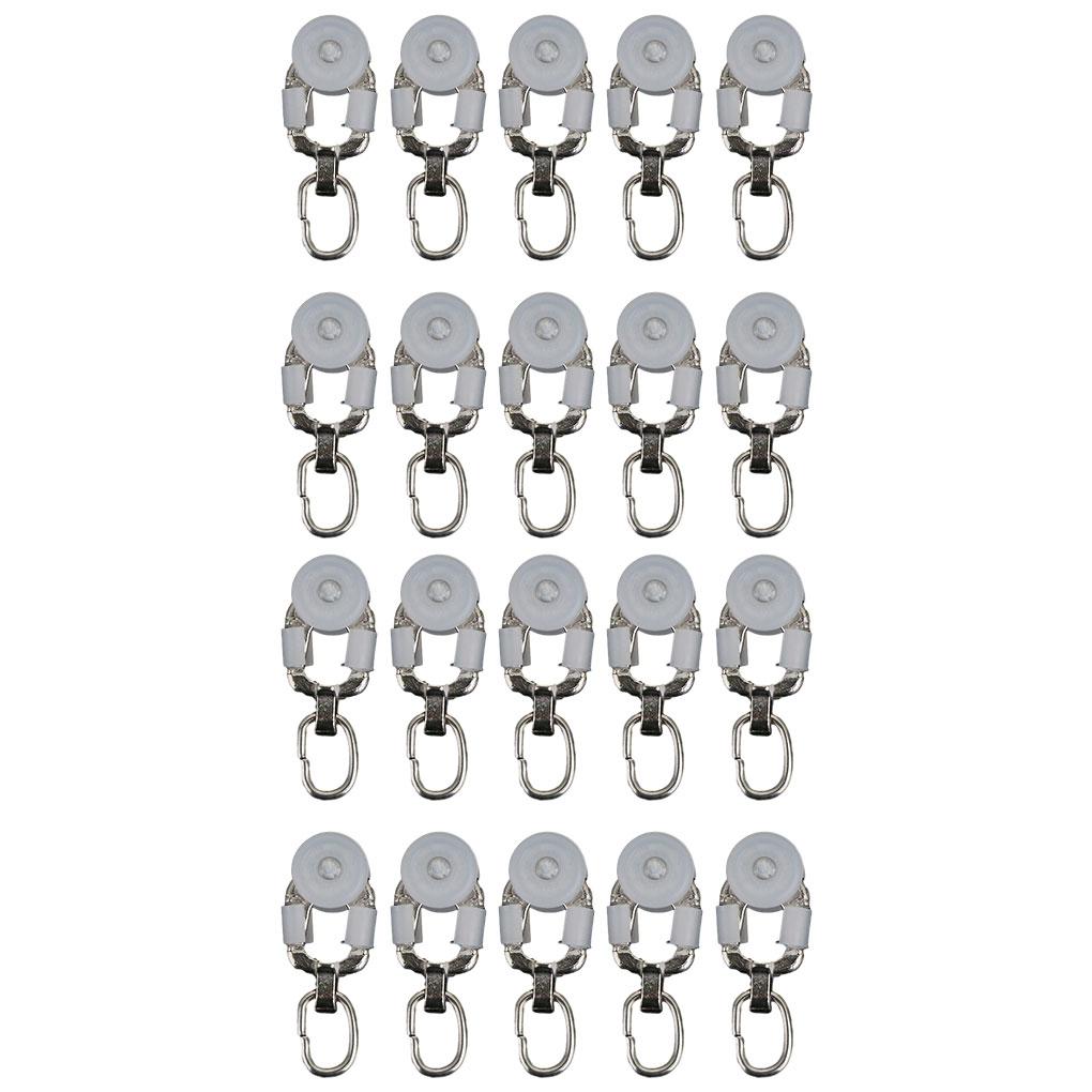 ПП Прочный Ролик-глайдер для штор для плавного скольжения Аксессуары для штор Колесо для карниза