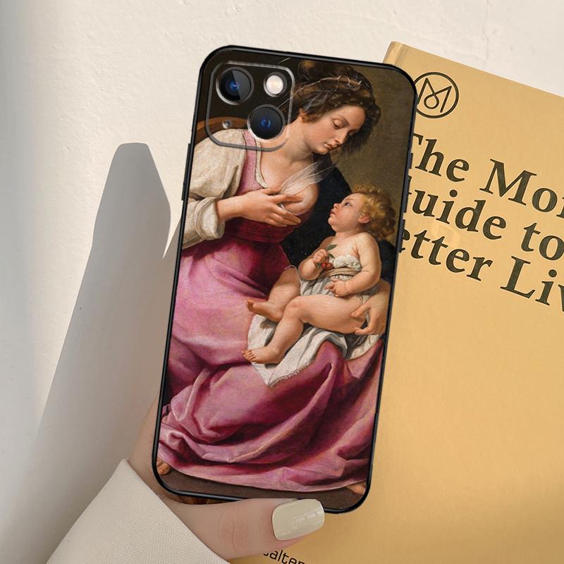 Madonna di Loreto Caravaggio Phone Case For iPhone 17 16 15 14 13 11 12 Pro Max mini XR 16e 15 16 Plus 17 Air Full Cover