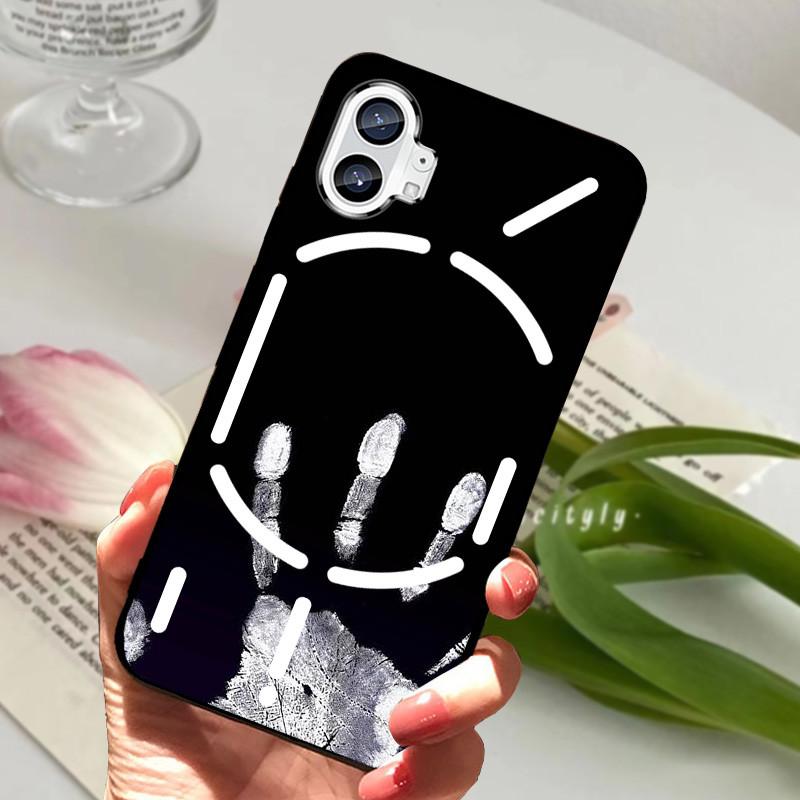 Hülle Für Nothing Phone 1 Hülle Stoßfest Schwarzer Bumper Rückseite Handyhülle Für Nothing Phone 2 Eins zwei Hülle Funda Nothingphone2