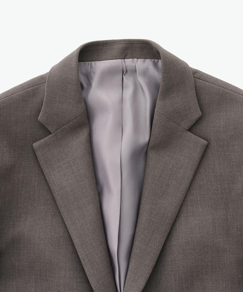 Stco [Four Seasons] 4-Way Stretch Essential Setup Blazer_Brown (Relaxed Fit)_Sejuz03Nsh