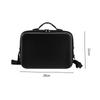 Carrying Case with Mesh Pocket Remote Control Battery Drone Body Propeller Bag PU/Nylon Portable Carrying Box for DJI Mini 3 Pro