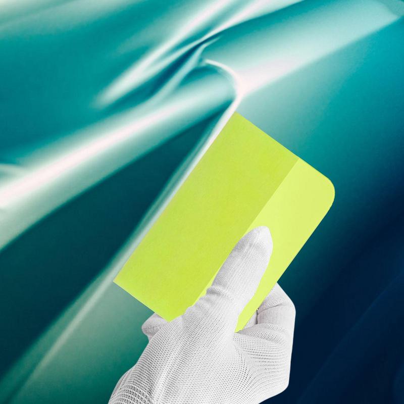 Car PPF Squeegee Anti-scratch TPU Coating Soft Scraper Film Vinyl Spatula Window Tinting Wrap Tools Glass Cleaning Water Wiper