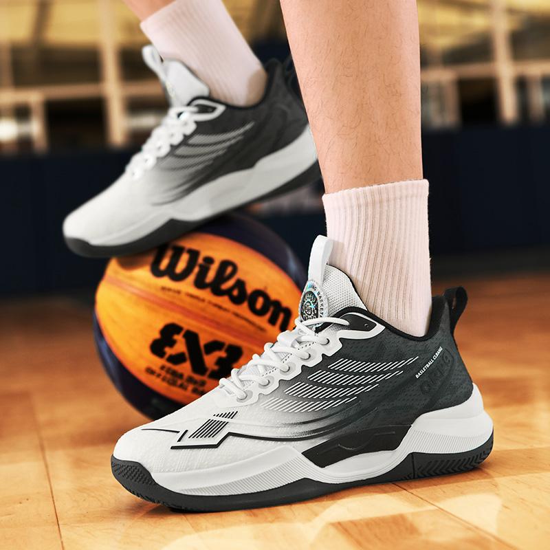 Basketballschuhe Professionelle Herren Tragbare Sportschuhe Hochwertige Street Unisex Feld-Basketballstiefel Gedämpfter Sneaker