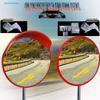 80cm Wide-Angle Outdoor Traffic Convex Mirror for Blind Spots and Corners