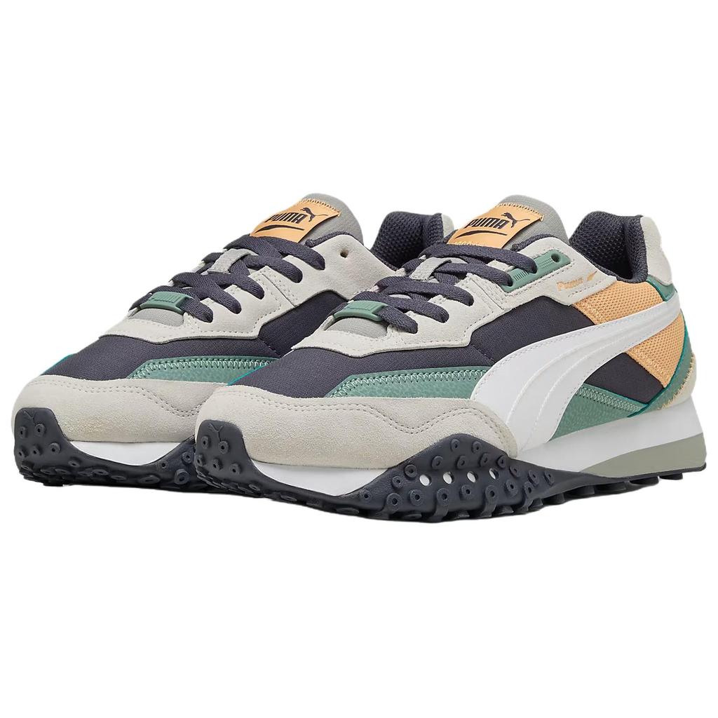 Puma Blktop Rider Dusty Unisex Grey Silver Low Top Lifestyle Sneakers 401255-02