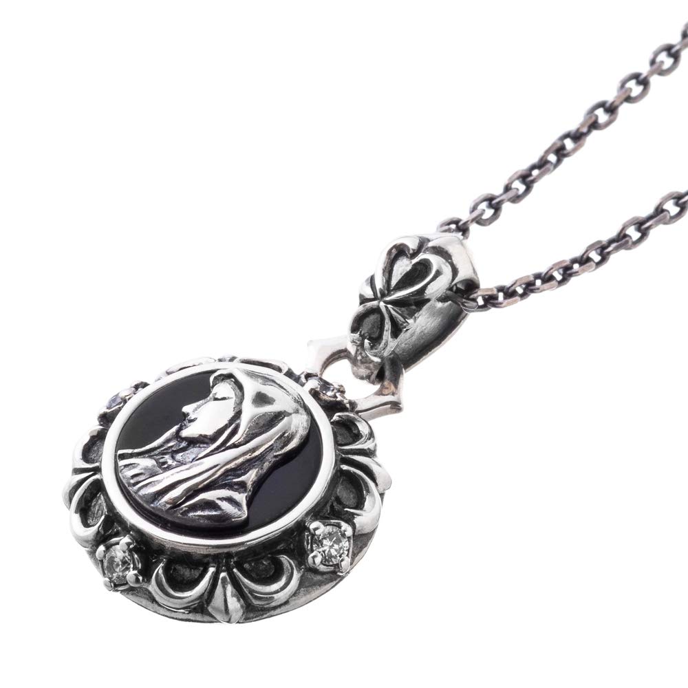Artemis Classic Maria Coin Pendant (acp0329) - Men's Silver Accessory, Brand Jewelry, 925 Sterling Silver