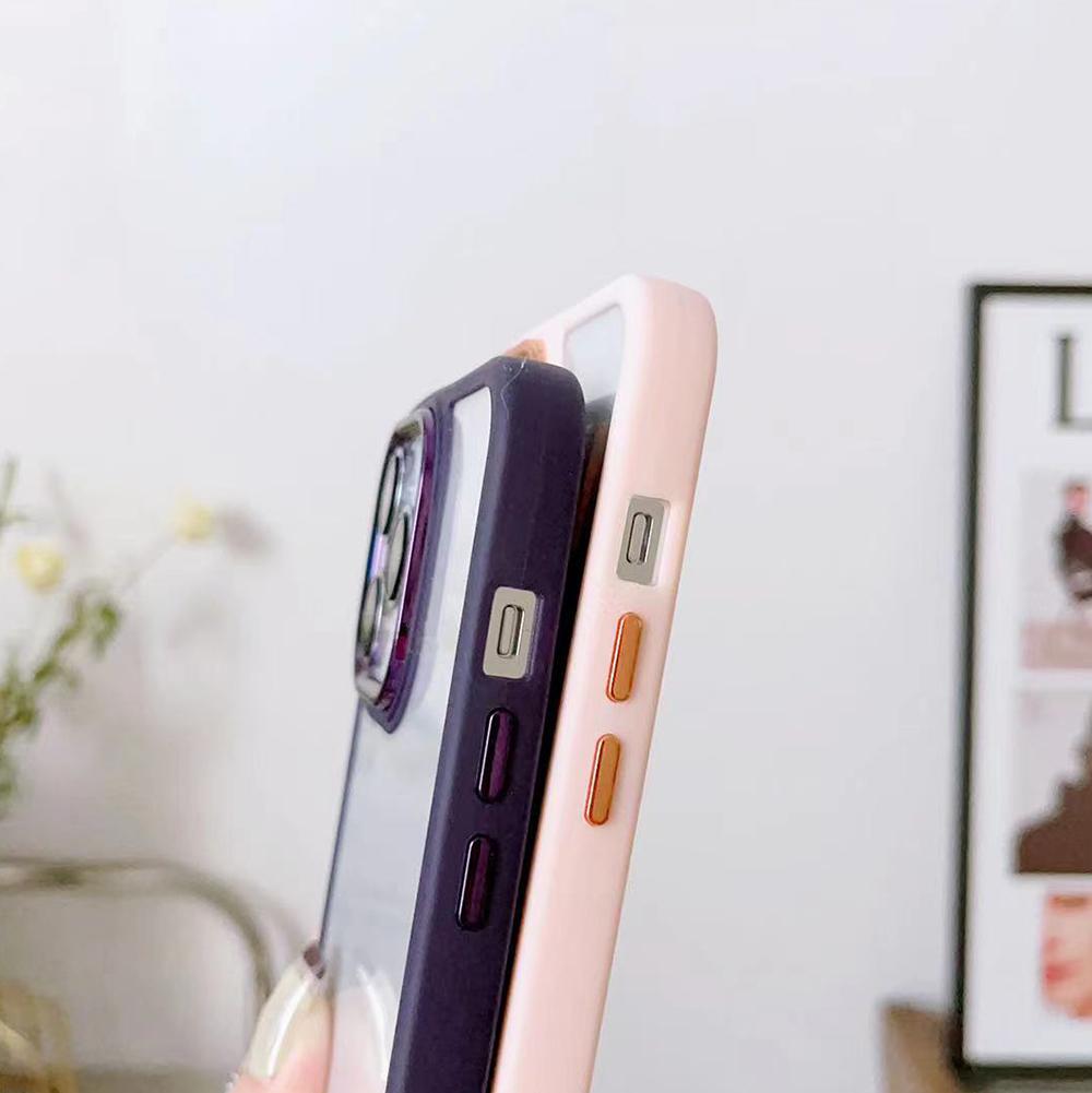 Phone Case for iPhone 11 13 16 Pro Max iPhone 14 15 Pro Max 12 13 Pro Max 16 Plus 13 Pro 14 Pro XR XS Max Acrylic High-transparency Mobile Phone Case