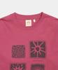 HELLO SUNRISE Sun Stamp L/S Tee_Magenta Pink