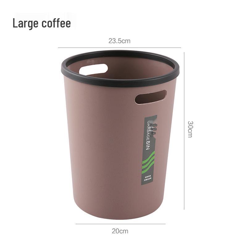 Multi-Room Trash Can: Kitchen, Bathroom, Bedroom, Office Use - Simple Classification Paper Basket