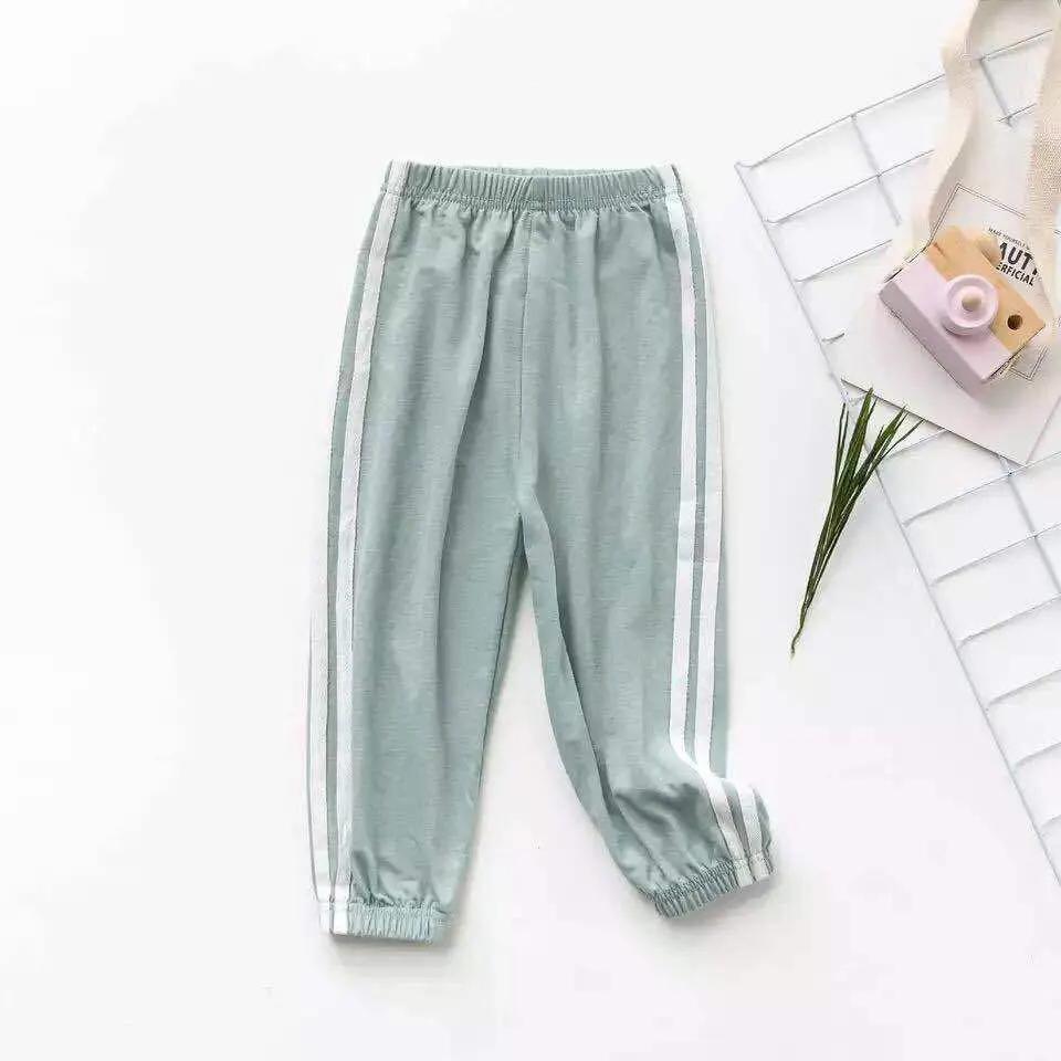 

Дитячі штани проти комарів Літні тонкі штани для хлопчиків і дівчаток Дитяче літнє взуття Штани Дитячі ліхтарики Повсякденні спортивні штани 100 зелений