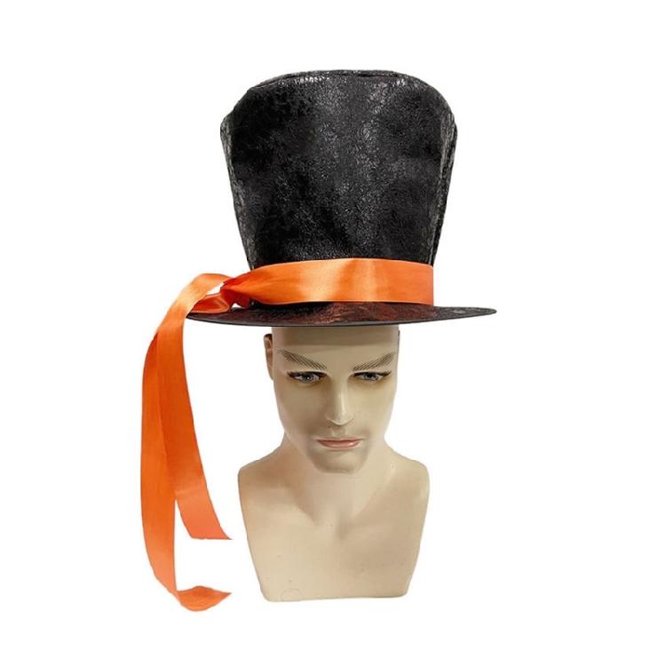 Top Hat Jazz Era Cabaret Hat Lightweight Cotton Blend Suitable For Parties Costume Event