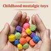 Nostalgic Gonggi Jack Stone Catching Game Set For Night Event Entertainment with 12 Pieces Stone and Box Party Activity