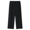 European and American Style, New Women's Fashion, Chic Asymmetrical Button-up Vest, Leg-shaping Pleated Pants