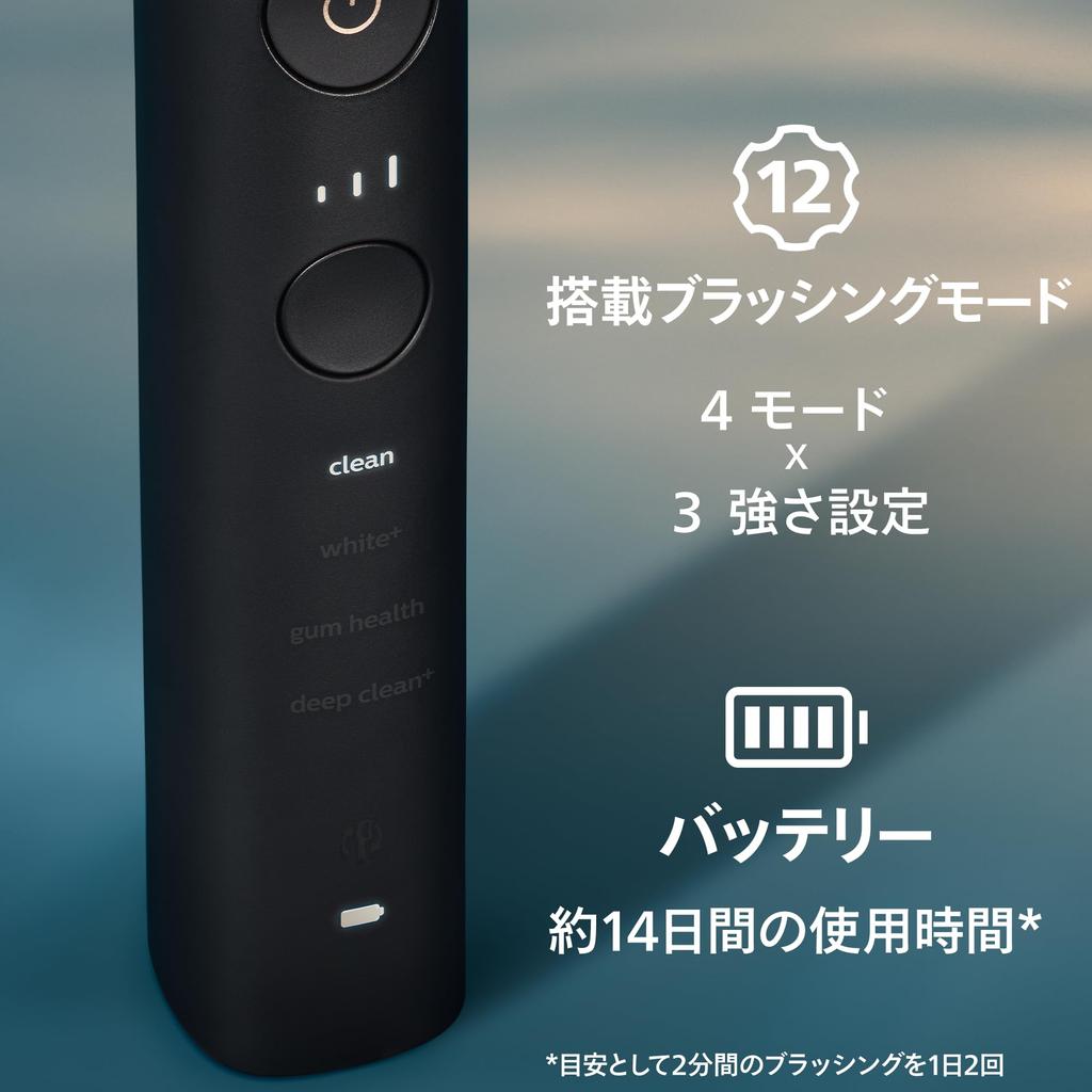 Philips Sonicare DiamondClean 9000 Electric Toothbrush Portable Travel Black (with Case) HX9911/14