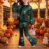 Kids Casual Long Sleeve Top and Pants 2-Piece Outfit Set for Boys Girls Everyday Wear