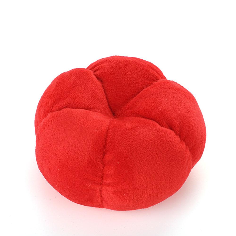 

Plush Squeaky Toy: Red Persimmon Shape for Cats & Dogs - Chewable, Interactive Pet Play Toy, Cute Stuffed Toy красный