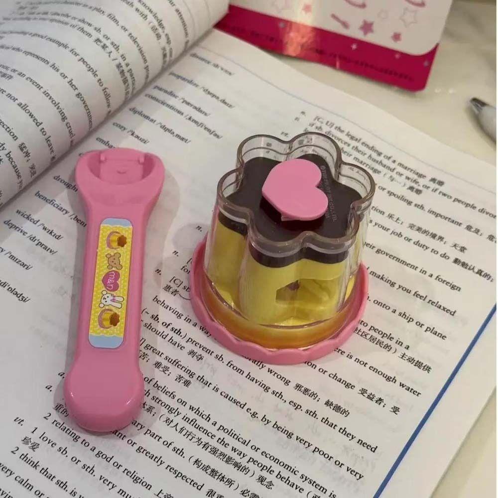 Cartoon Early Education Food Feeding Pudding Toy Simulation Role Play Cute Strawberry Pudding Toy Interactive Play House Play