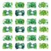 24PCS Clovers Dog Bows Lightweight Exquisite Puppy Hair Bows for Dog Hair Grooming Accessories