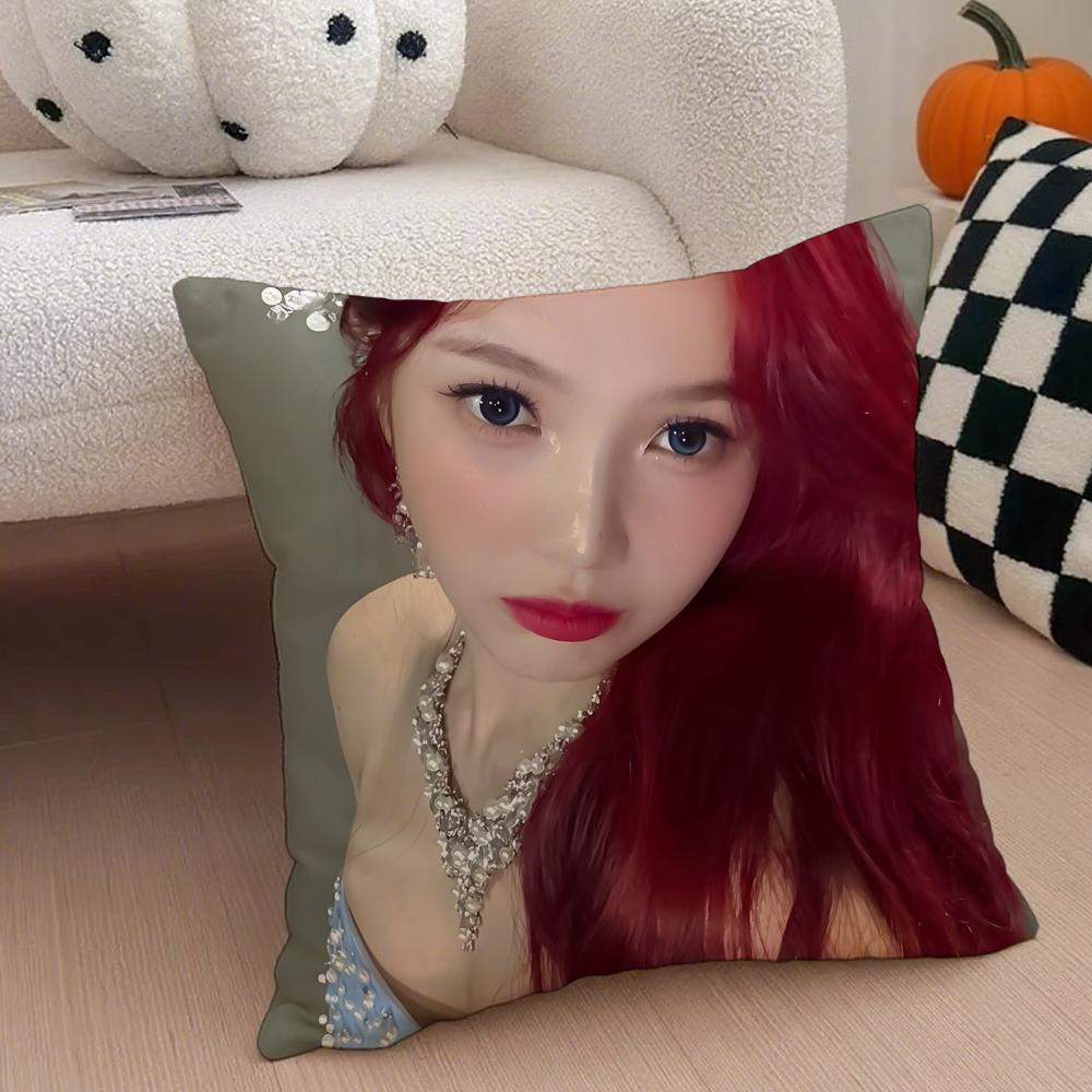 Singer Lovely JJOY Cushion Cover Throw Pillow Cover Hidden Button Durable Polyester Chair Cushion