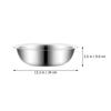 Large Stainless Large Bowl Steel Basin Mixing Large Stainless Steel Mixing Bowl Bowl Kitchen Large Stainless Steel Bowl Tool