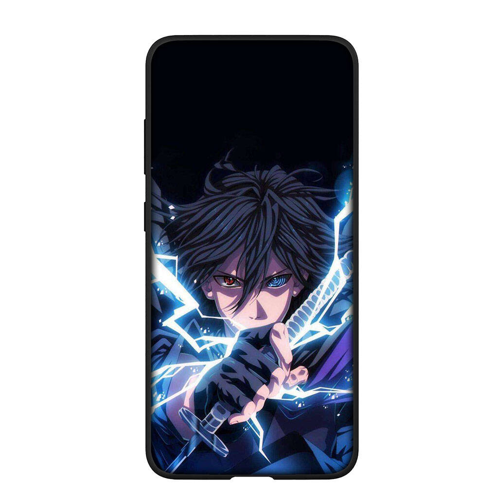 Phone Case for iPhone 17 15 16 Plus Redmi Note 14 12 11 13 Pro Max Huawei P30 P20 Lite OPPO A60 A40 A80 A38 A54 Sasuke Uchiha Silicone Narutos Cover