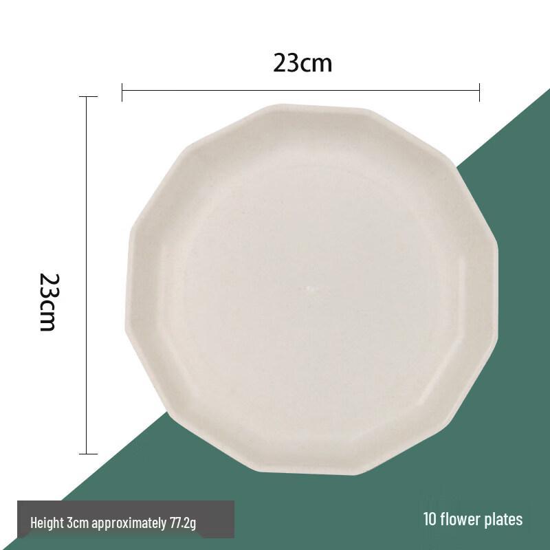 ZISIZ Disposable Dinner Plate