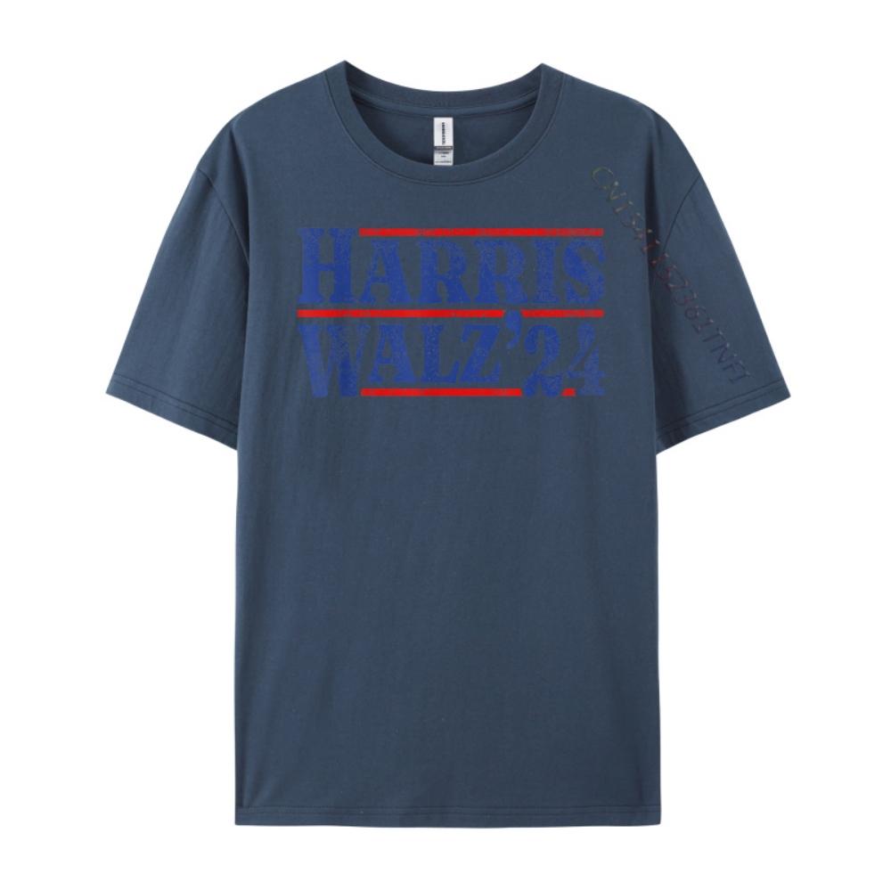 

Harris Walz Clothing Winter Funny Shirt Birthday Hiphop Streetwear New In Tops And TShirts Memorial Day 4XL