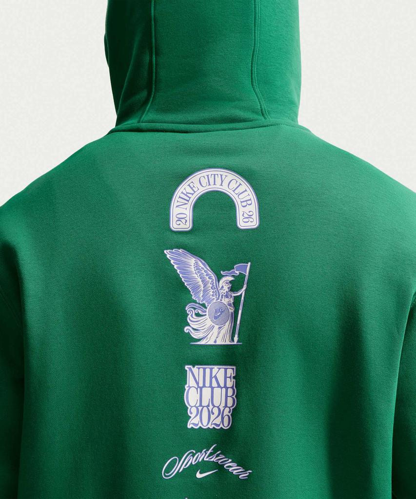 Sportswear Club Fleece Hoodie M - Malachite / If0690-365