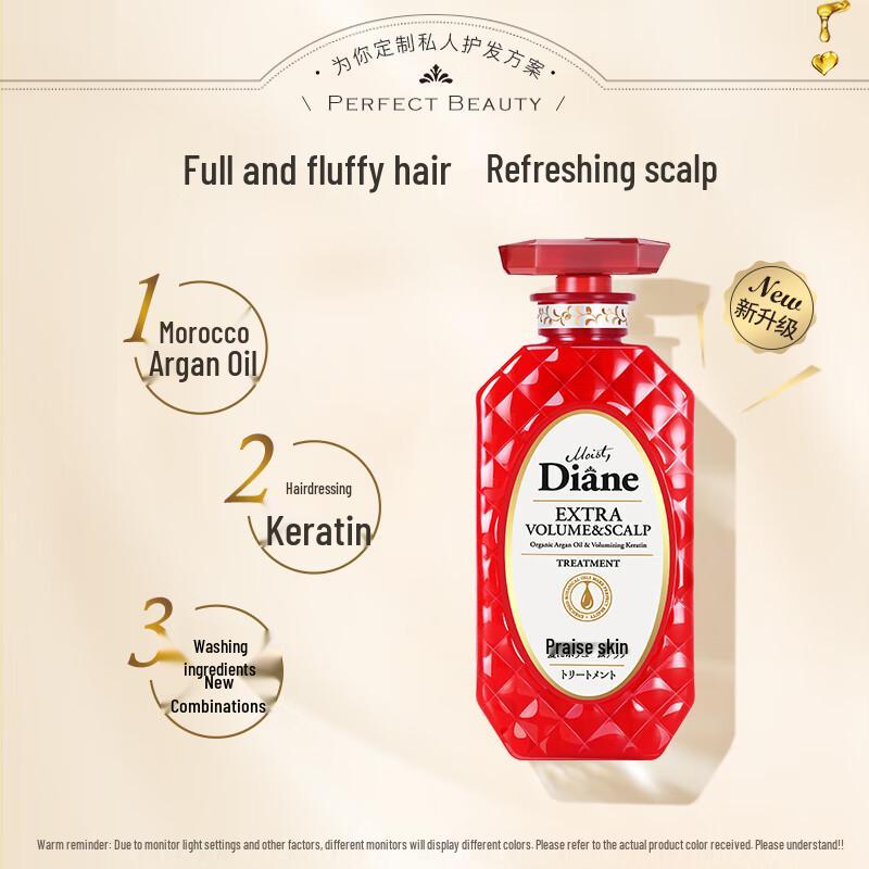 Кондиционер для ухода за кожей головы Moist Diane Beauté с марокканским аргановым маслом