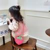 Zero Wallet Cute Little Girl Strawberry Cross-body Bag for Girls, Girls' Casual Mini Shoulder Bag