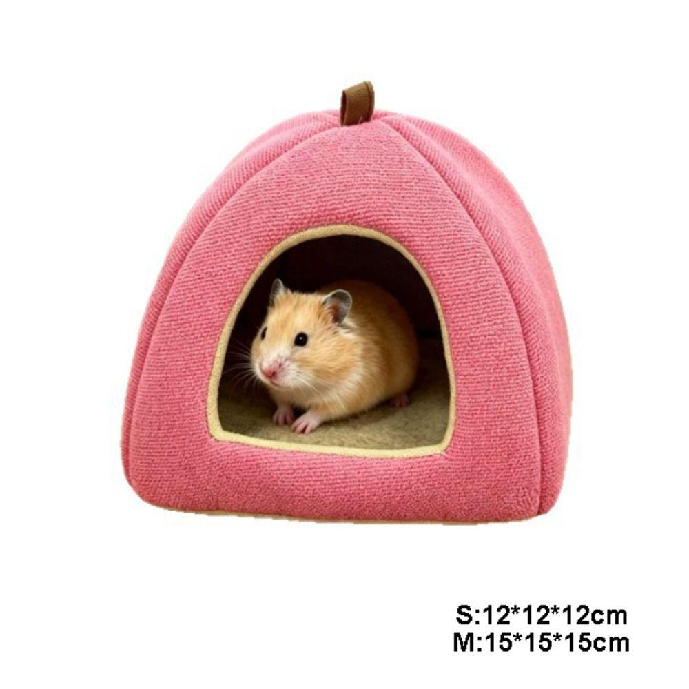 Cotton Line Guinea Pig House Hanging Loop Small Pet Bed Portable Hamster Shelter Small Pets