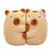 Ceramic Couple Toothbrush Rack Creative Electric Toothbrush Stand  Valentine's Day Gift