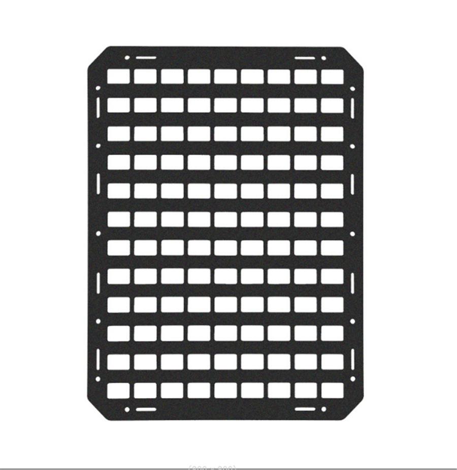 Univerzální stojan na opěradlo sedadel pro zbraně Úložný prostor taktický pevný panel MOLLE