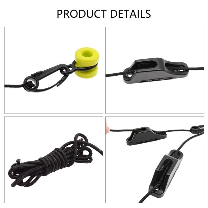 Downrigger Weight Retrievers for Trolling and Deep Sea Fishing Downrigger Accessory with Snap Fairlead Cleat & 86In Cord