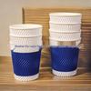 Thickened Heat-Resistant Corrugated Paper Cups - Insulated Double-Layer Hot Drink & Coffee Cups for Home Use