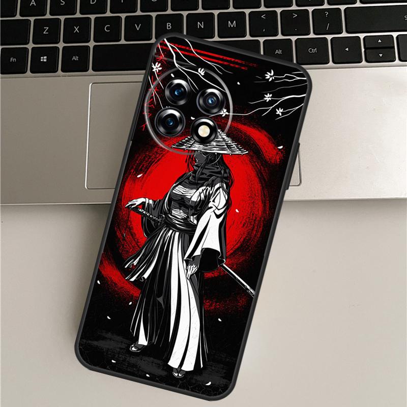 Anime Japanischer Samurai Hülle Für OnePlus Nord 5 CE 3 4 Lite N20 N30 OnePlus 15R 13R 12R 13T 10T 10 Pro 11 12 13 Abdeckung