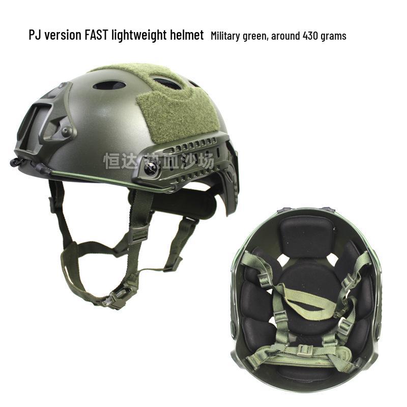 FAST Lightweight Tactical Helmet with Military Suspension - 430g Outdoor Wargame Equipment