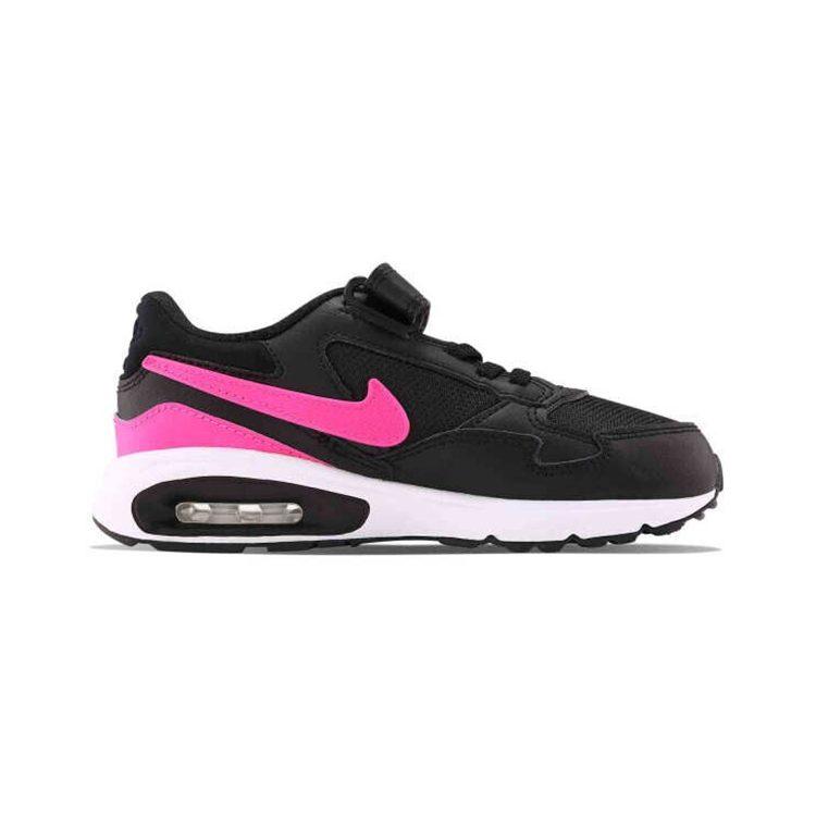 Nike Air Max ST Low top Kids Lifestyle Shoes Black Pink Children Aged 3 7 Years Old 653821-008