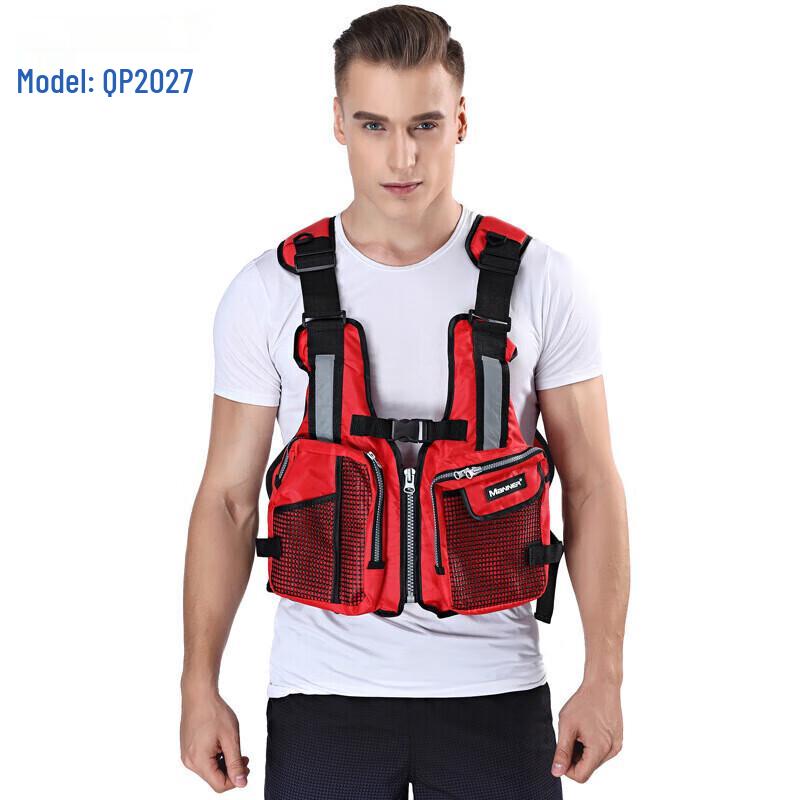 Linpan Multi-Pocket Buoyancy Fishing Life Vest