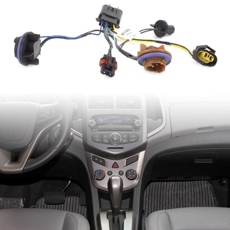 Headlight Wiring Harness Replace 15950809 15782377 Fit for Suburban SUV 2007-2014