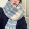 Winter Imitation Cashmere Scarf For Women High-End Korean Style Warm Scarf Fashionable And Versatile Thickened Shawl