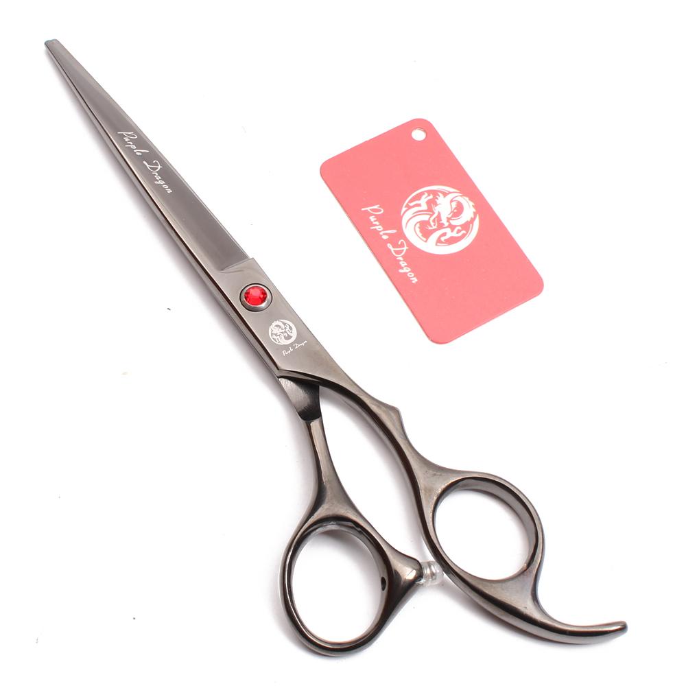 Nůžky na stříhání psů Purple Dragon 6,5" 7" Nerezové zahnuté nůžky Profesionální zvířecí nůžky Chunker Efilační nůžky Z3002